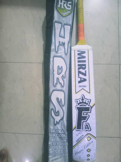 Original Rawalakot Fplus Tape Ball Bat with Bat Cover