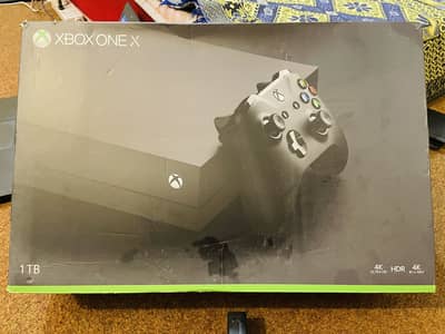 Xbox One X 1TB storage 10/10