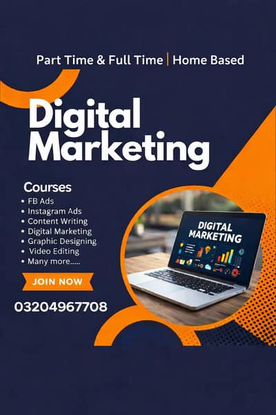 Digital Marketing Course – Part Time & Full Time | Home Based