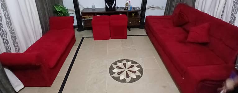 sofa com bed 7 seter brand new condition