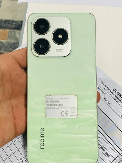 realme C63 6/128 with 06 month warranty left  urgent sale