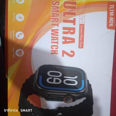 AMOLED Smartwatch 7 in 1  with 7 straps