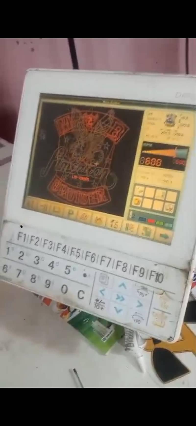 6 Head Embroidery Machine  Sample Machine 3