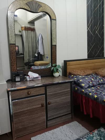wooden dressing table