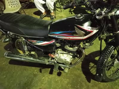 Honda cg 125 loaded