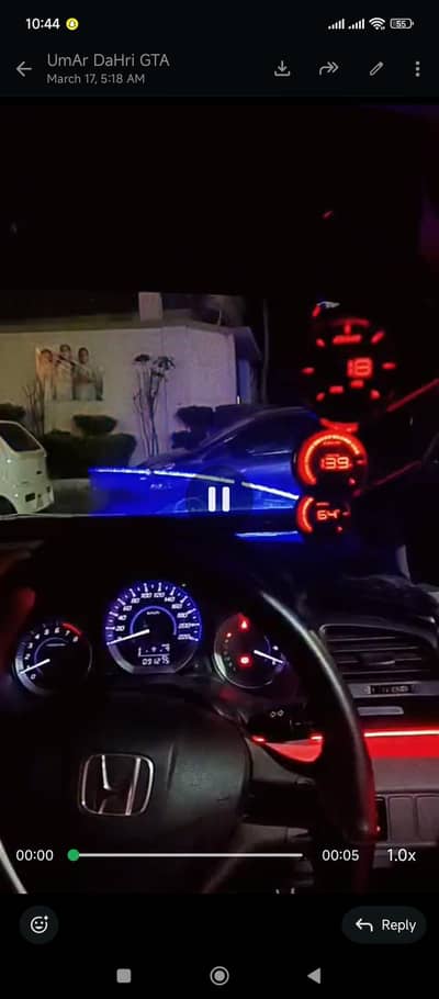 Interior Meters RPM temperature and Voltage Almost new