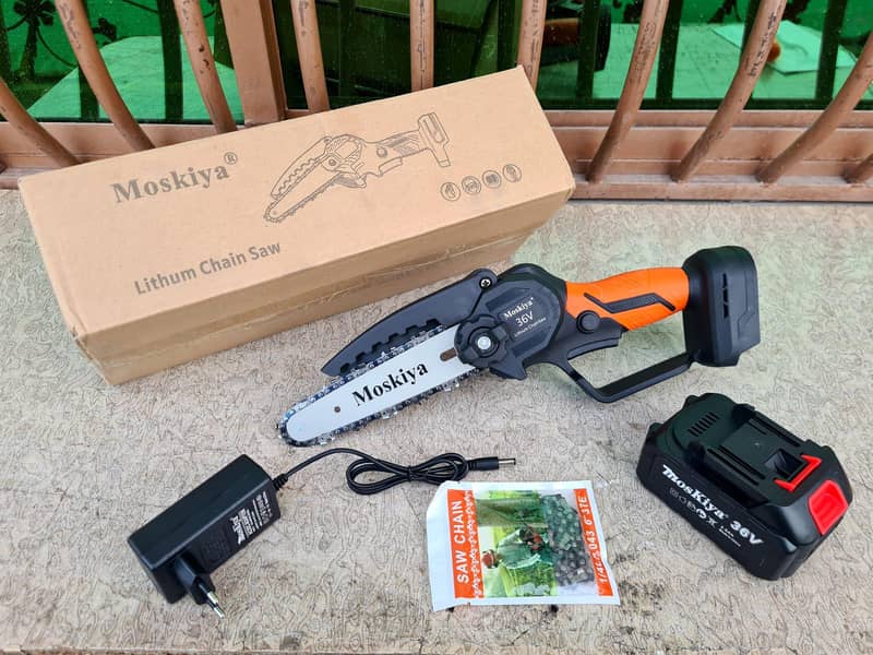 Chainsaw Machine Rechargeable  36Volt Cutting Machine 0
