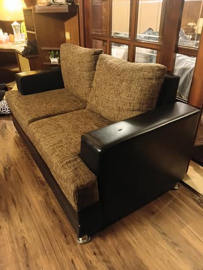 Premium Quality 2-Seater Sofa | Solid Frame | Like New