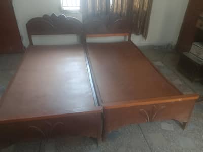 Two single Beds mint condition