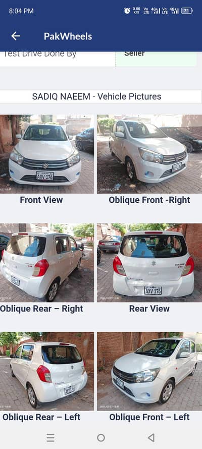 suzuki Cultus, pak wheels inspected,