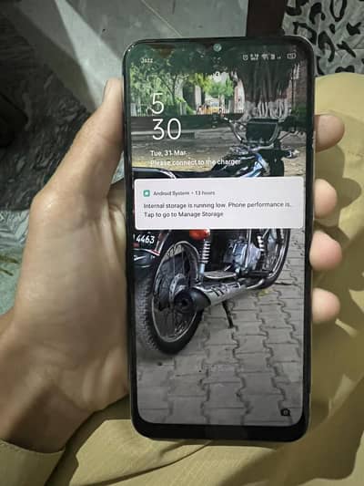 Oppo A15s pta 4 64 double SIM condition 10 7 Box Sath hn