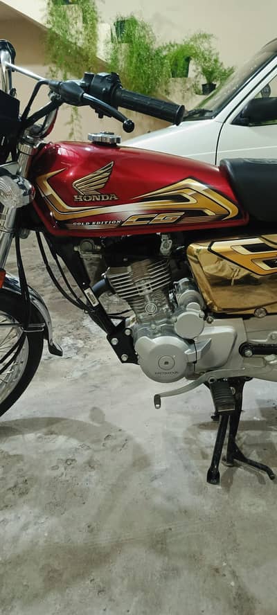 Honda Cg 125 Gold Edition 2026 Model  Lush Condition 10/10