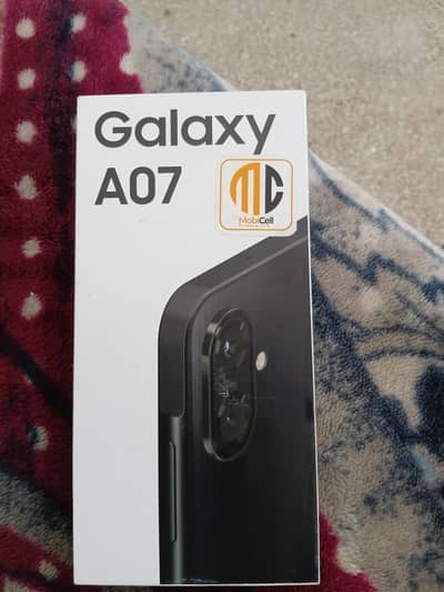 Samsung A07 new mbl just open box . 4/64 g99 procesor