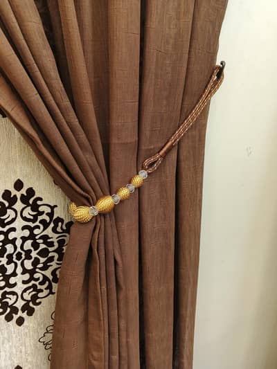 Beats Design curtain side tie 3 colors available (pair)