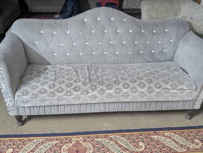 3 piece sofa set - 1+2 Seater -Good condition