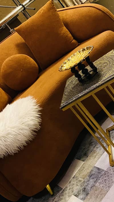 Brand New 2 Seater Sofa With Table