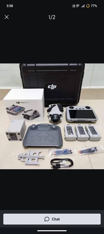 drone DJI mini 3 pro urgent sale connect OLX
