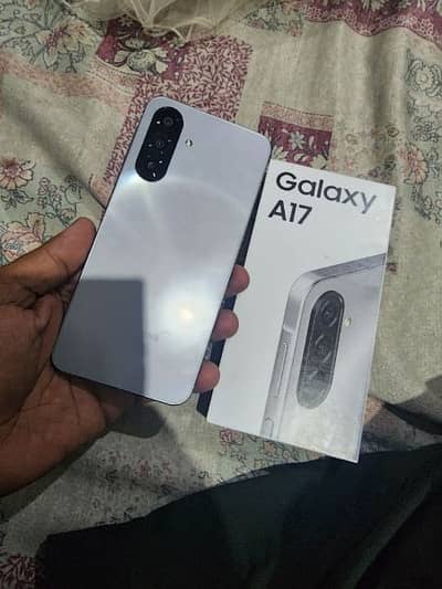 samsung a17 all ok 6gb 128 gb just box open all ok new mobile