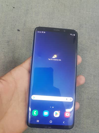 samsung galaxy s9 plus 10/10 no dat  shad and  line dul sim  pta aprov