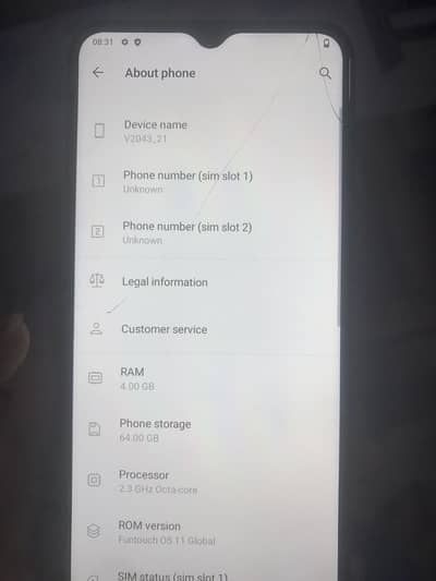 Vivo Y20 (2021) (Exchange Possible)