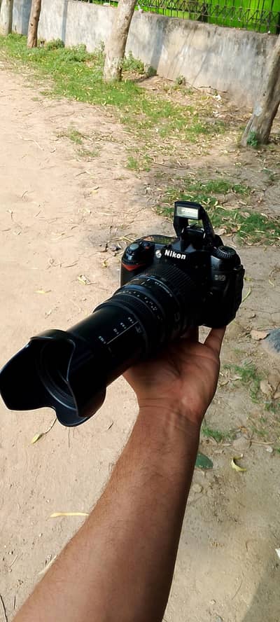 Dslr D90 Nikon Professional Camra.      Lanz 75.300mm Atuo Nikon