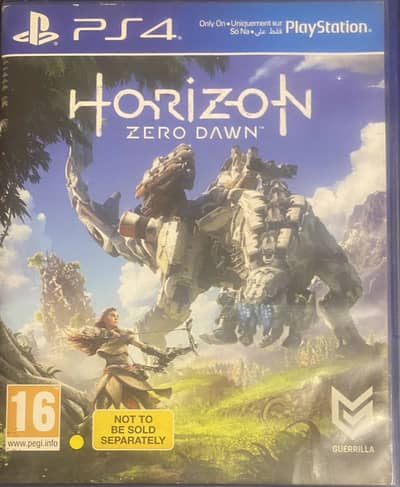 Horizon Zero Dawn PS4 CD