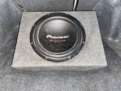 Pioneer TS-W312D4 12″ Dual Voice Coil 4 ohm Component Subwoofer
