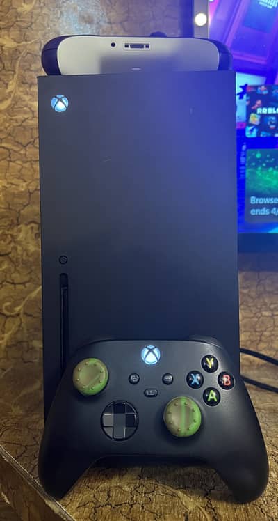 Xbox Series X With 2 Controllers