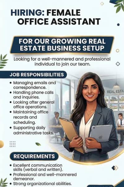 female staff required