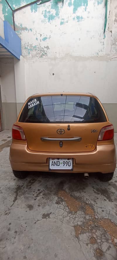 Toyota vitz 2000/2007 automatic