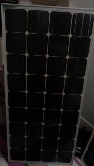 solar panel and inverter