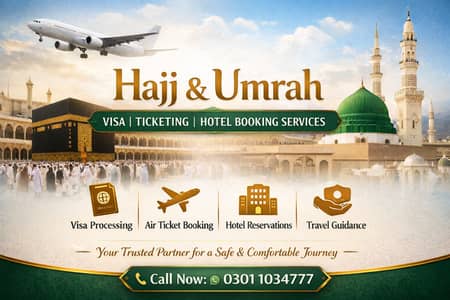 Umrah & Hajj Visa Consultant
