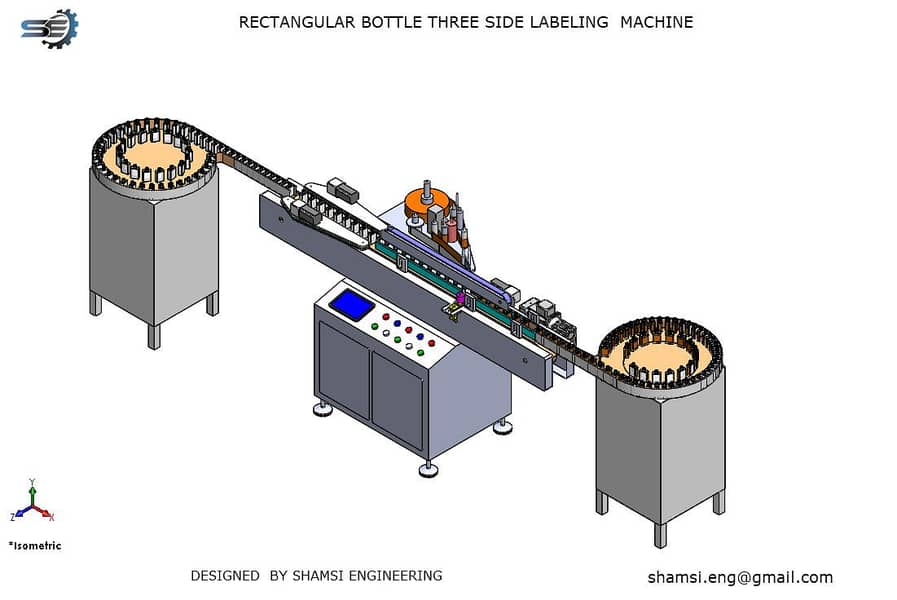 3 side labeling machine 1