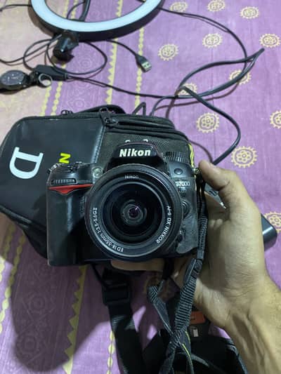 Nikon 7000d with 18-55mm Lens