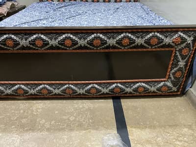 Double Bed with Mattress