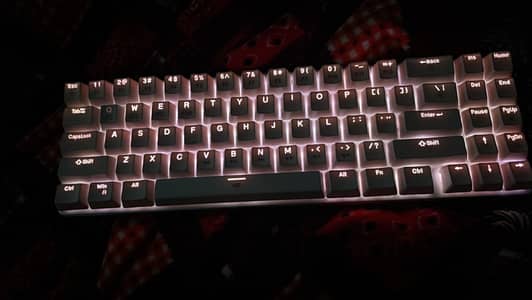 Wireless mechanical keyboard blue switches