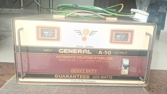 general A50 heavy duty 5000 watts stabilizer in just 16000 i