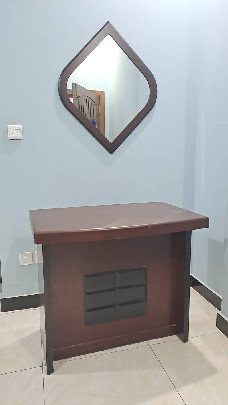 Study/Office Table with Mirror 4