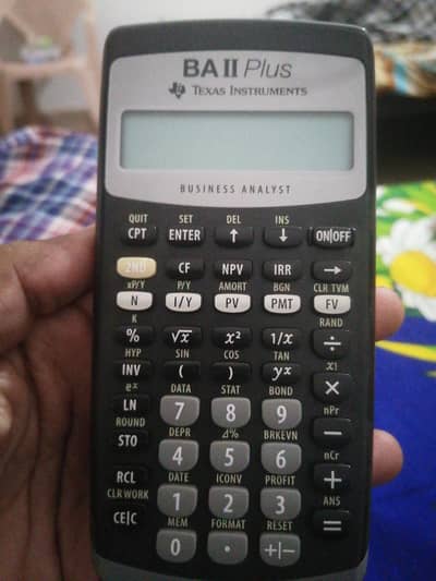Texas Instruments BA II Plus Financial calculator for CFA