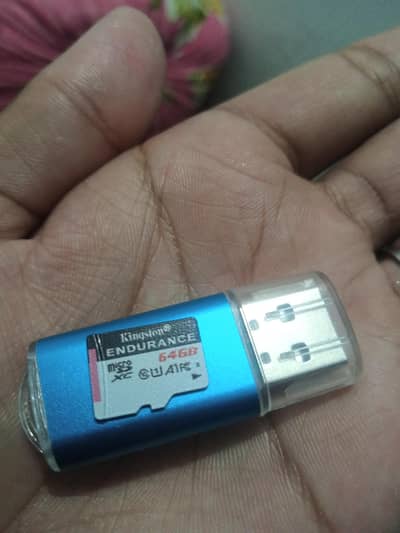 Kingston 64GB MicroSD Memory Card (New)