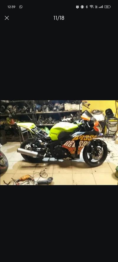 apni heavy sports bike ko new shape main convert modify krwain