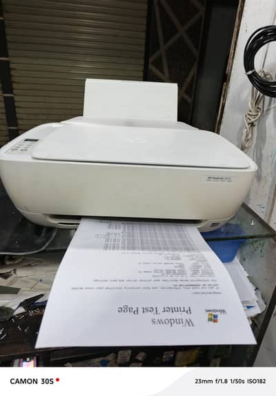 HP DeskJet 3630 Compact Wireless 3 in one Inkjet Printer UK imported