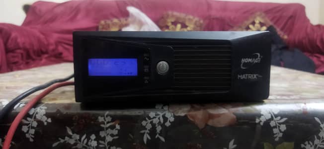 homage ups with AGS bettary 180 AMP  no fault  working condition