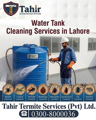 Water Tank Cleaning Services in Lahore