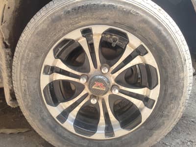 alloy rims set 12no