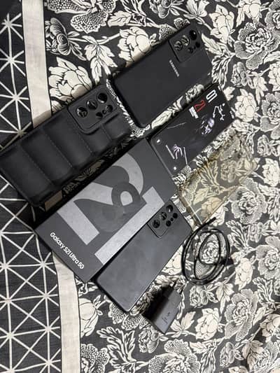 Samsung S21 Ultra 5G - snapdragon - 12/128gb with box
