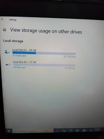 HP Laptop Intel core i5 (5th generation