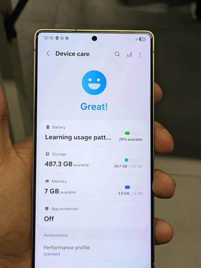 Samsung s25 ultra 12/512GB with box official PTA