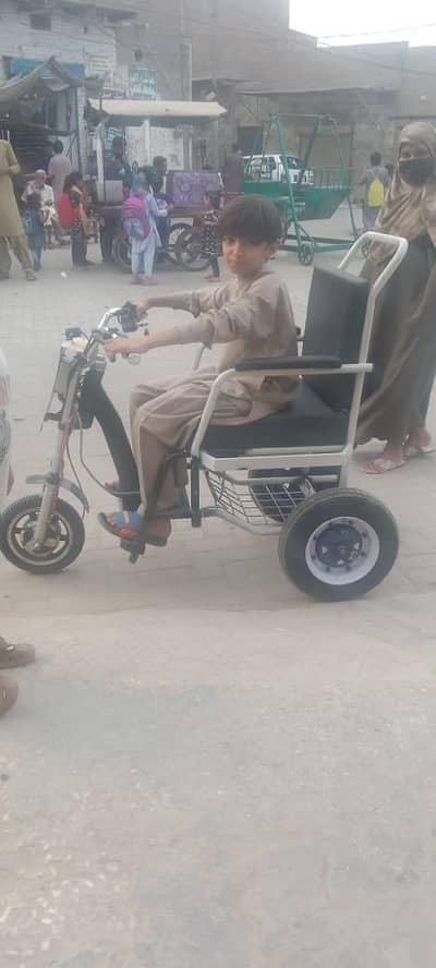 Disable 3 wheel electric socoty