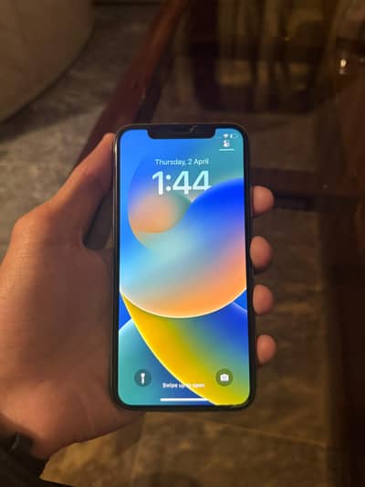 IPHONE X - 64 GB - PTA APPROVED 10/10 - WATER PACK WITH BOX